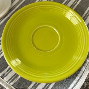 Fiesta Fiestaware Chartreuse Green Saucer, EEUC. 5 In‎ Saucer Replacement